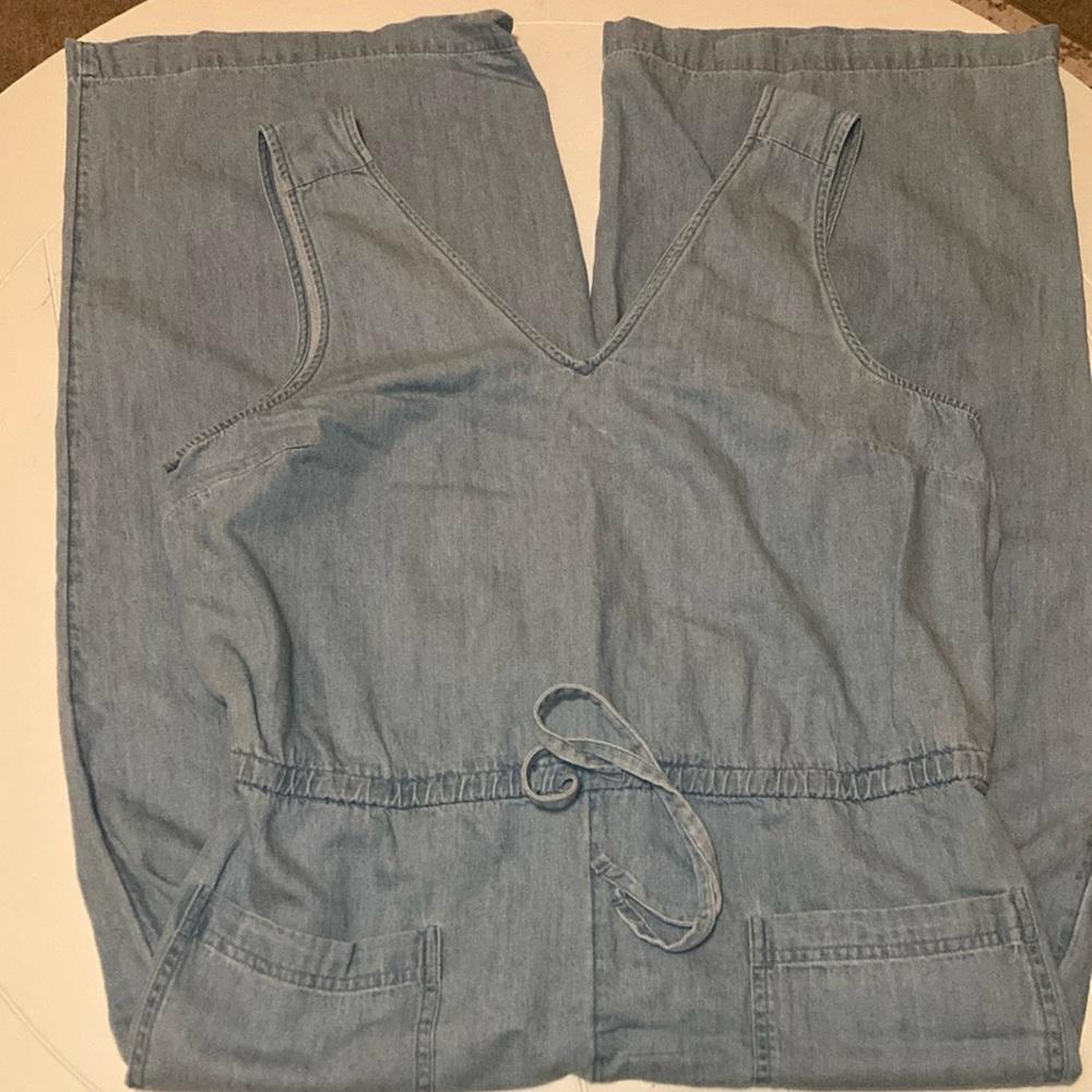 Wide leg Jean Jumper